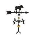 Gardengear 300 Series 32 In Deluxe Black Moose Weathervane GA381541